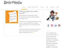 Tablet Screenshot of bettymingliu.com